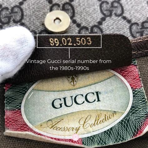 gucci YSL serial number